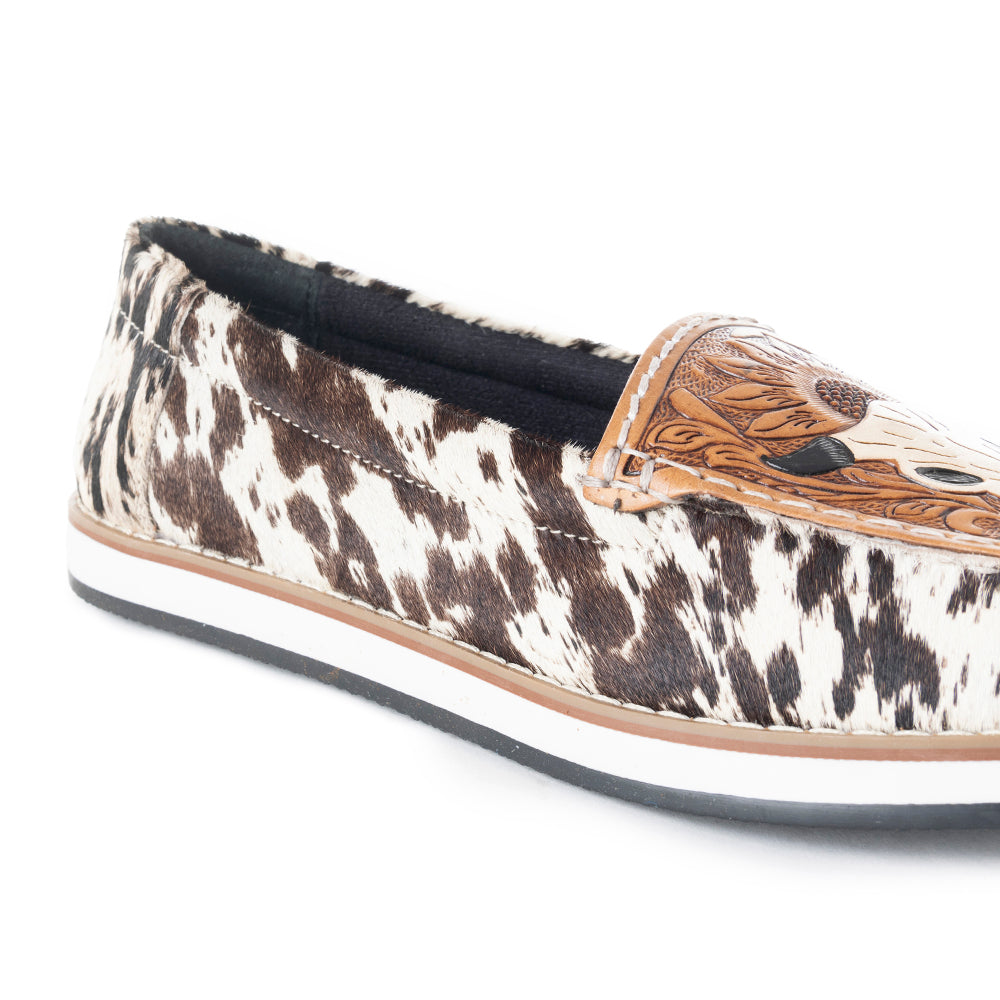 Neutraun Western Hand-Tooled Sneakers