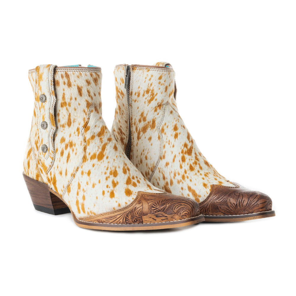 Westro Western Hand-Tooled Booties