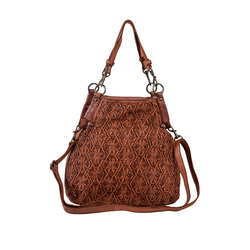Aliphatic Leather & Hair On Bag
