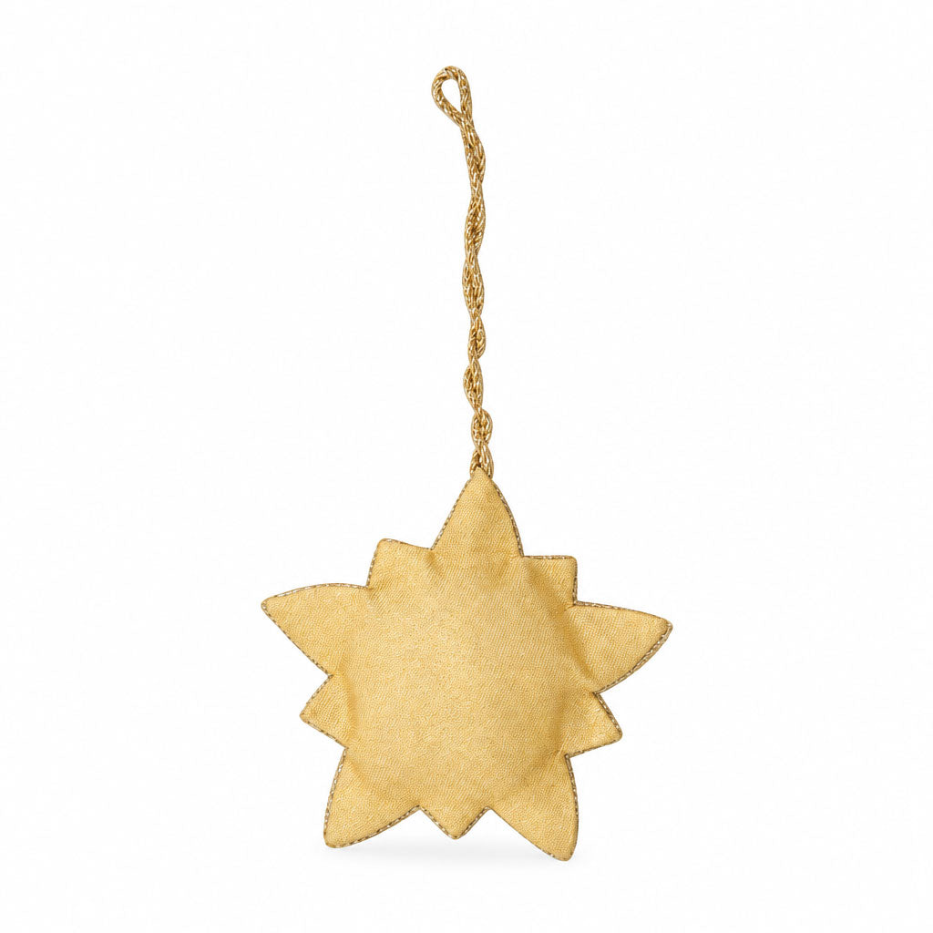 Shining Star Vintage-Style Beaded Ornament