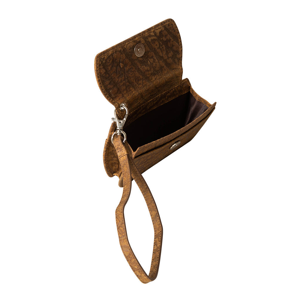 Shorthorn Wristlet Hairon Wallet