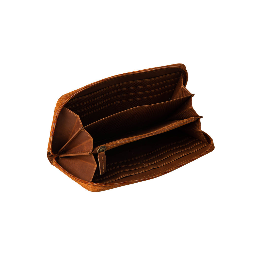 Romona Ridge Hand-Tooled Wallet