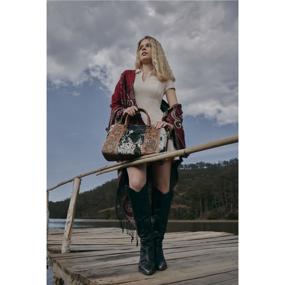 Wynona Hand-Tooled Bag