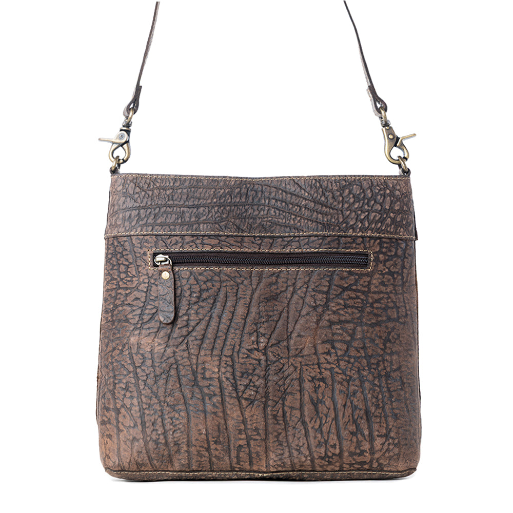 Crossroads Creek Leather & Hairon Bag