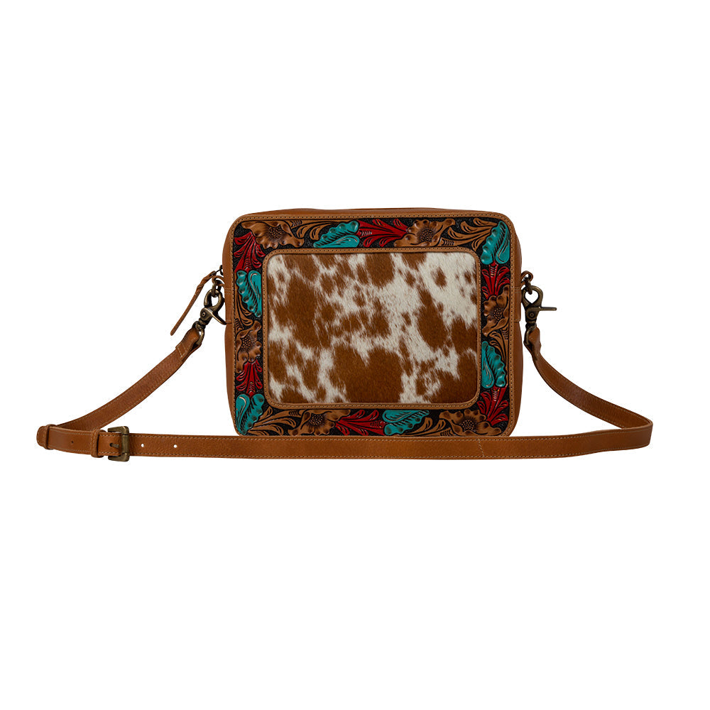 Red River Trail Hand-Tooled Bag