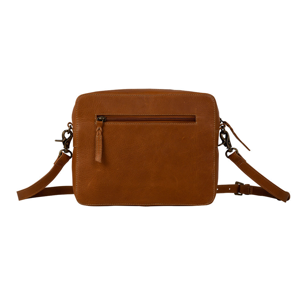 Red River Trail Hand-Tooled Bag