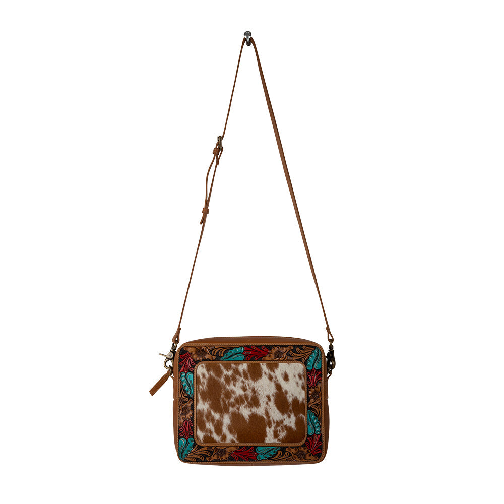 Red River Trail Hand-Tooled Bag