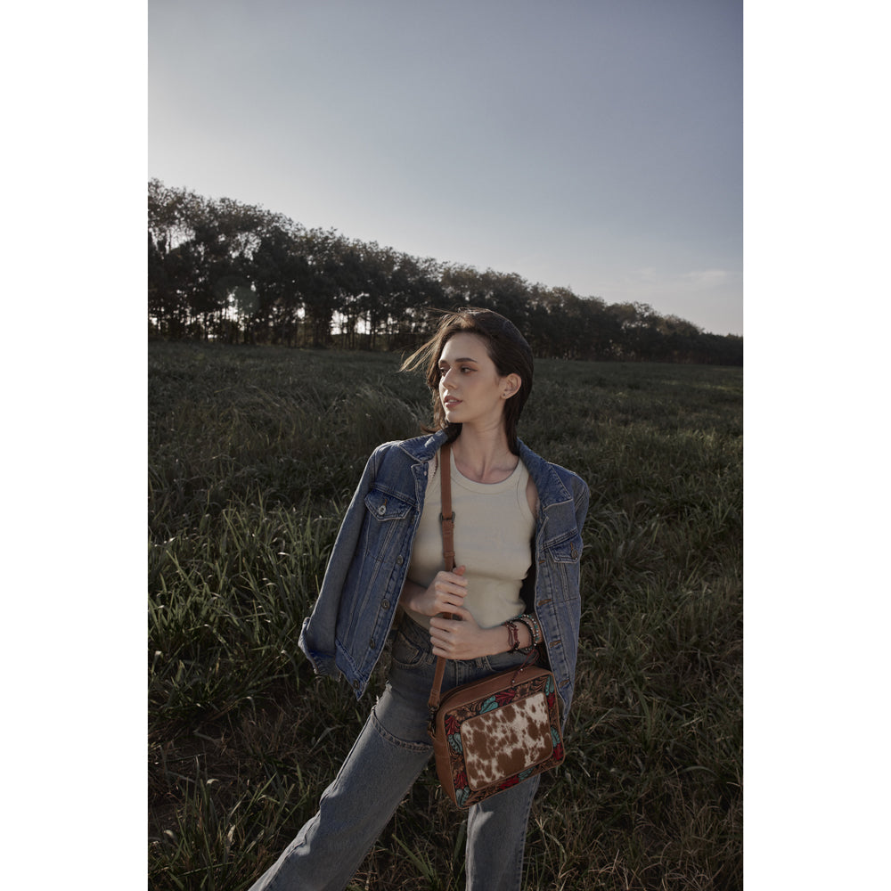 Red River Trail Hand-Tooled Bag