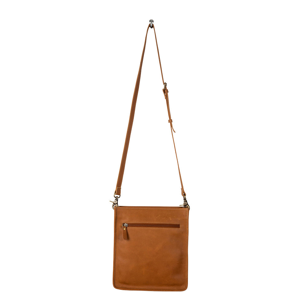 Sunflower Spree Hand-Tooled Bag