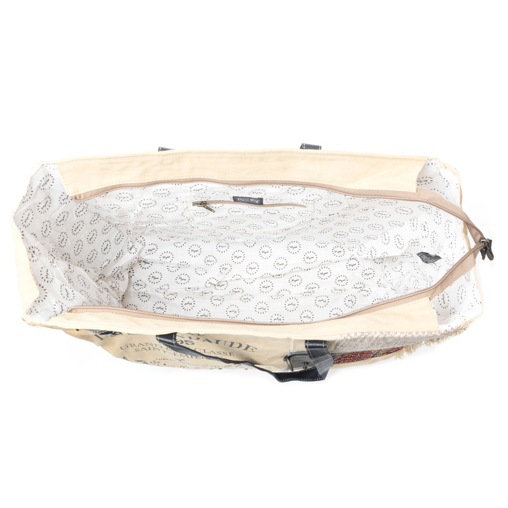 Sundown River Vintage Weekender Bag