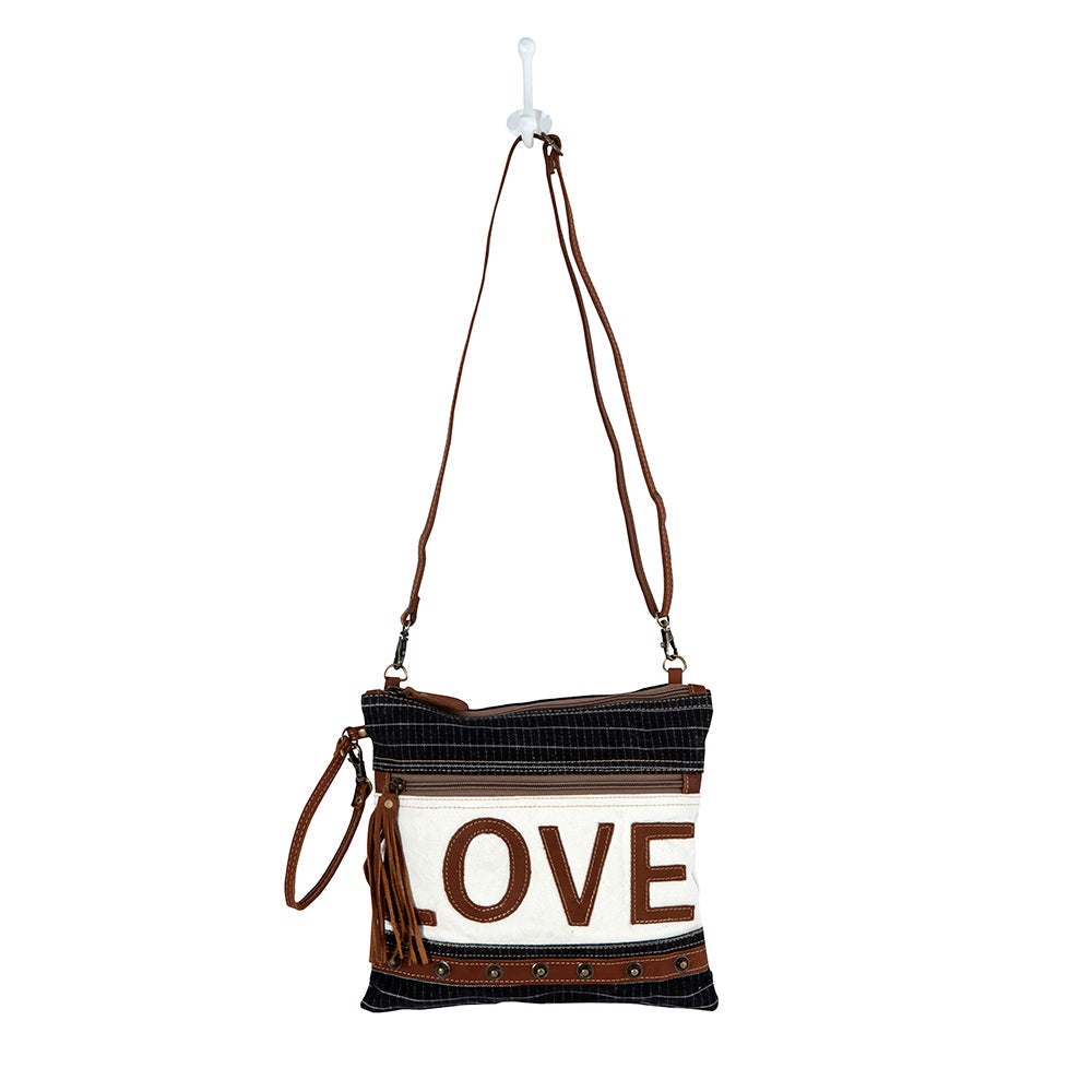 Letters Of Love Cross And Body Bag