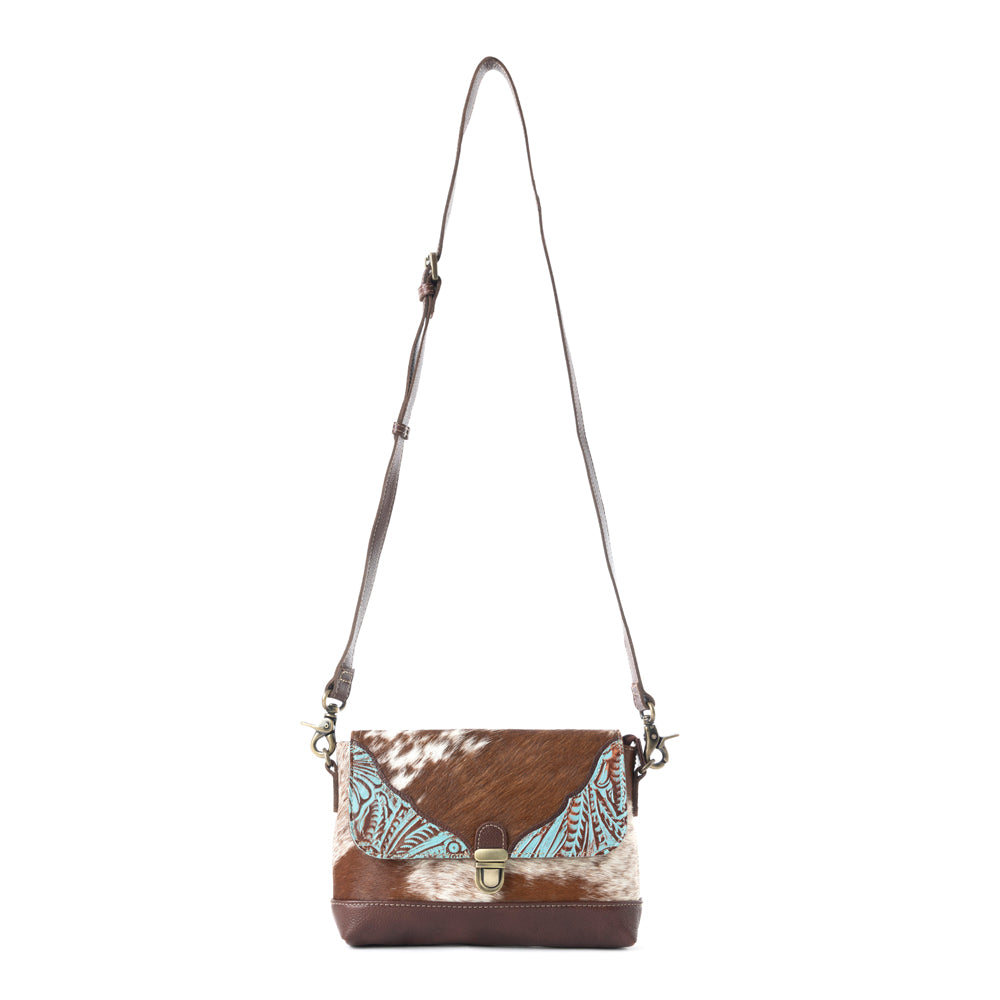 Ridge Morning Glory Leather & Hairon Bag
