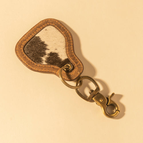 Pony Brook Key Fob In Black & White