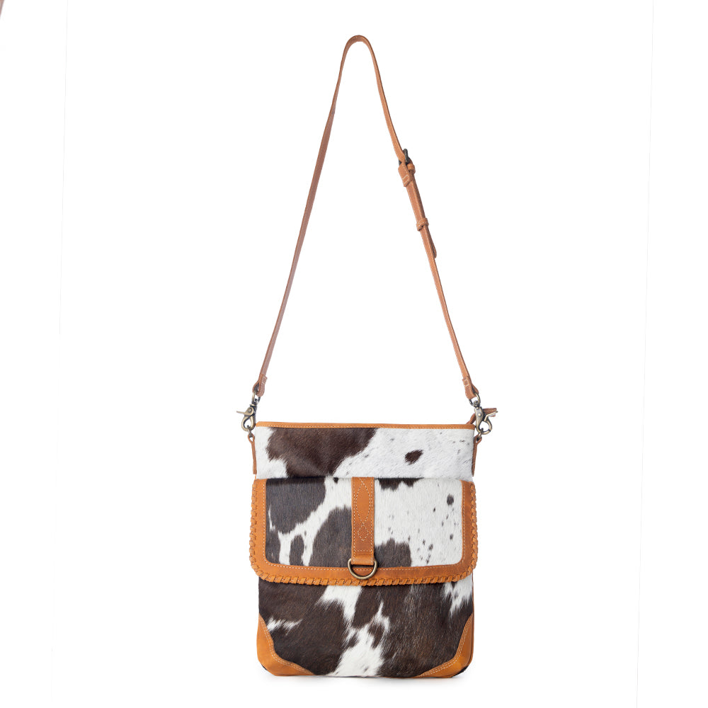 Taragon Hair-On Hide Canvas Hairon Bag