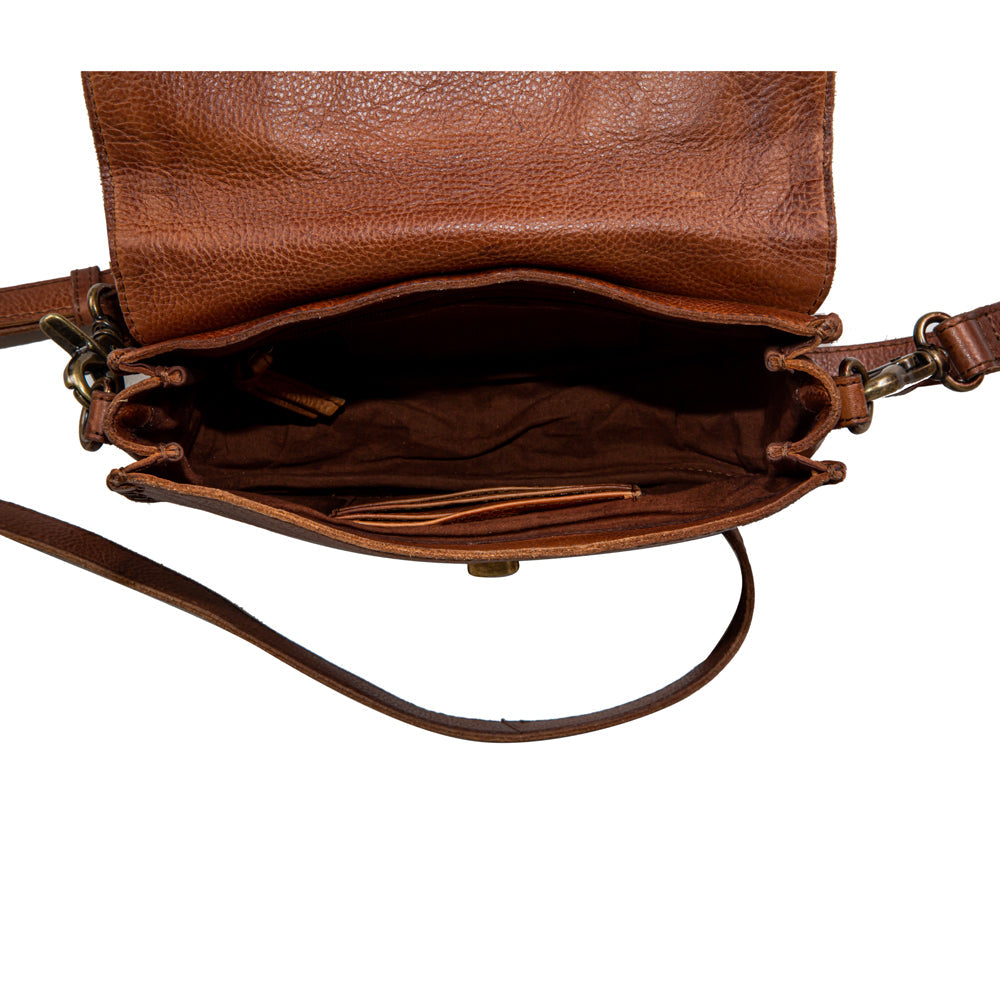 Lobeth Accent Leather & Hairon Bag