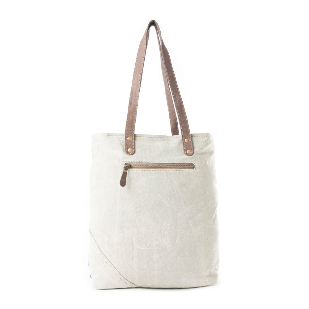 Blue Star Key Tote Bag