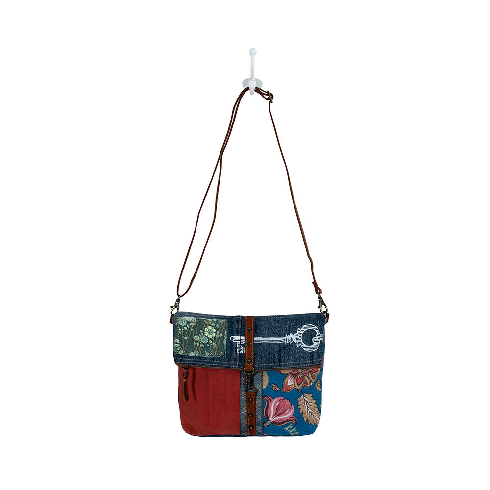 Floral Is Key Crossbody Bag