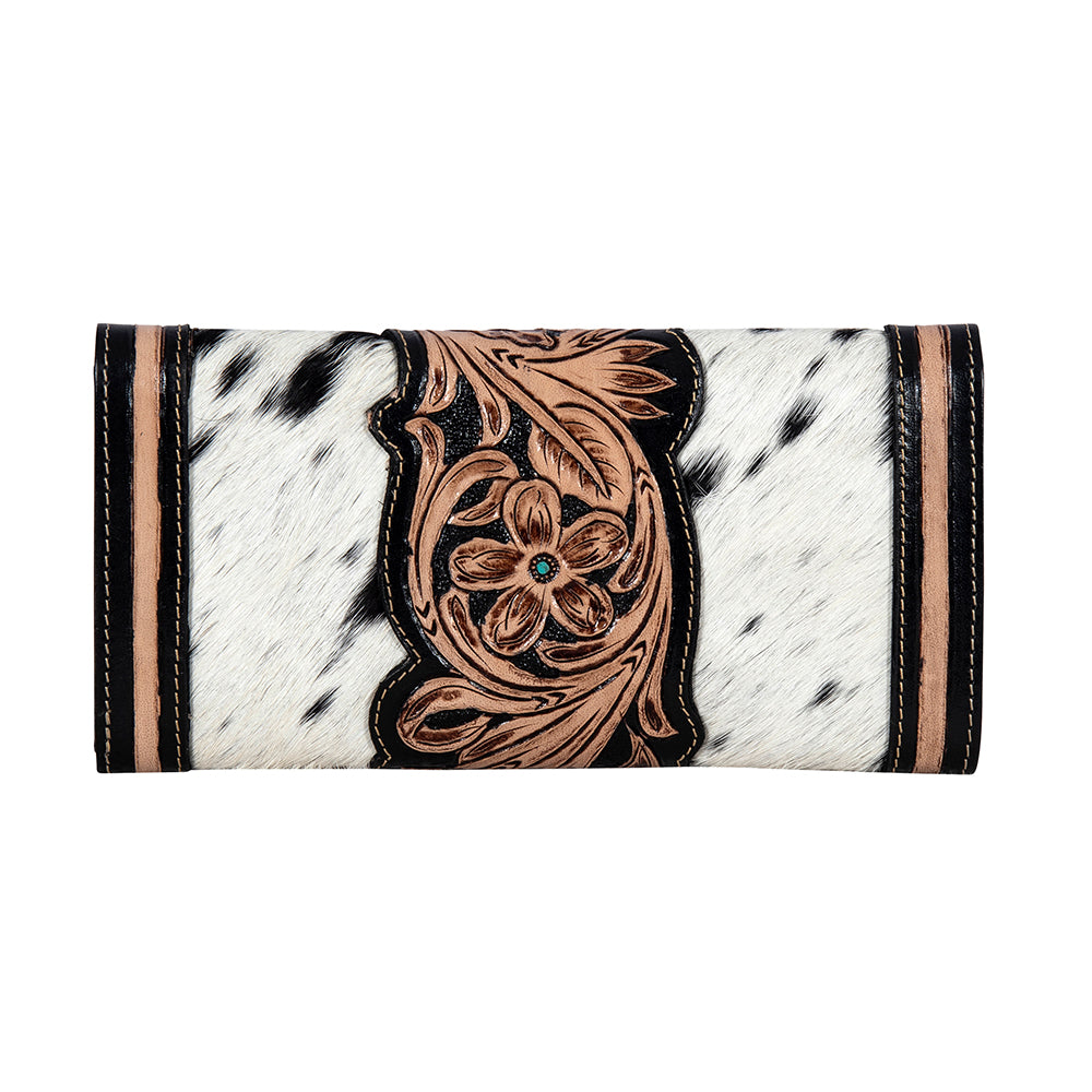 Barrington Hand-Tooled Clutch Wallet