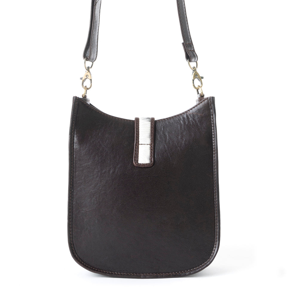 Delilah Creek Embossed Leather Bag