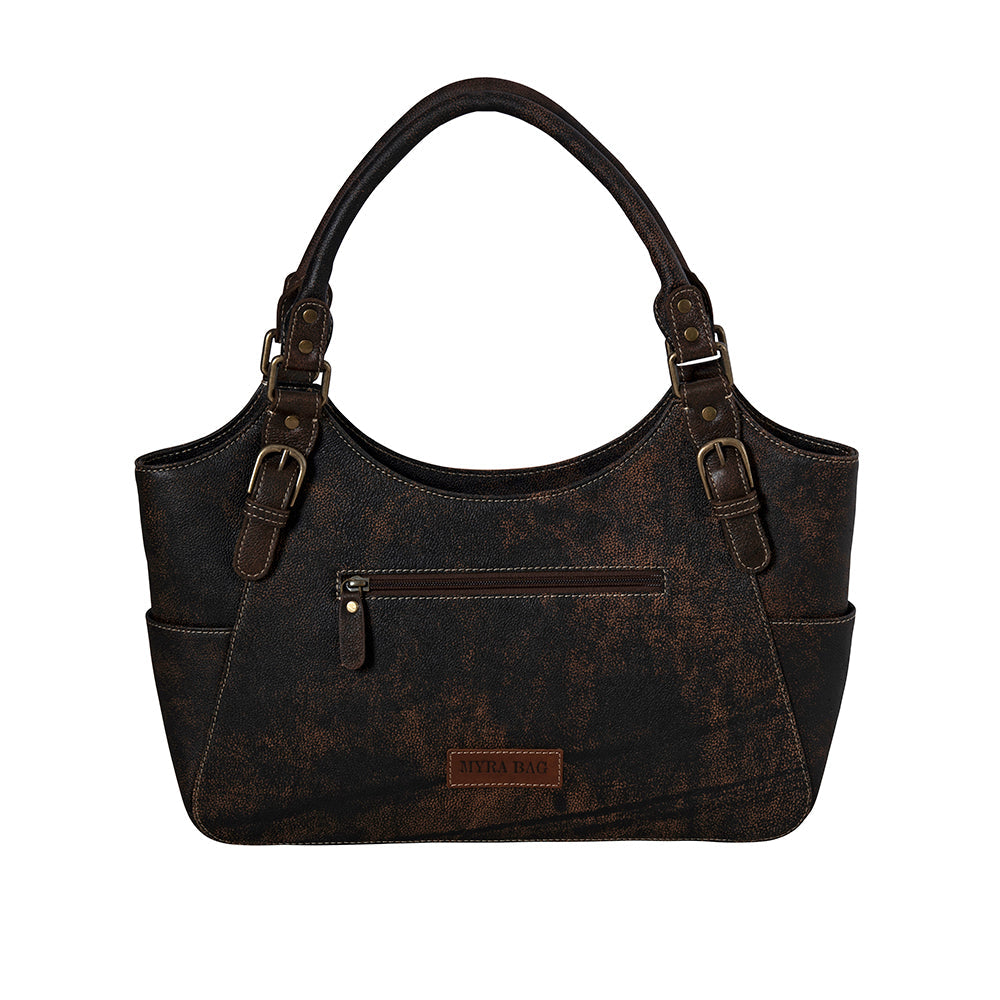 Rolling Plains Hand-tooled Hand Bag