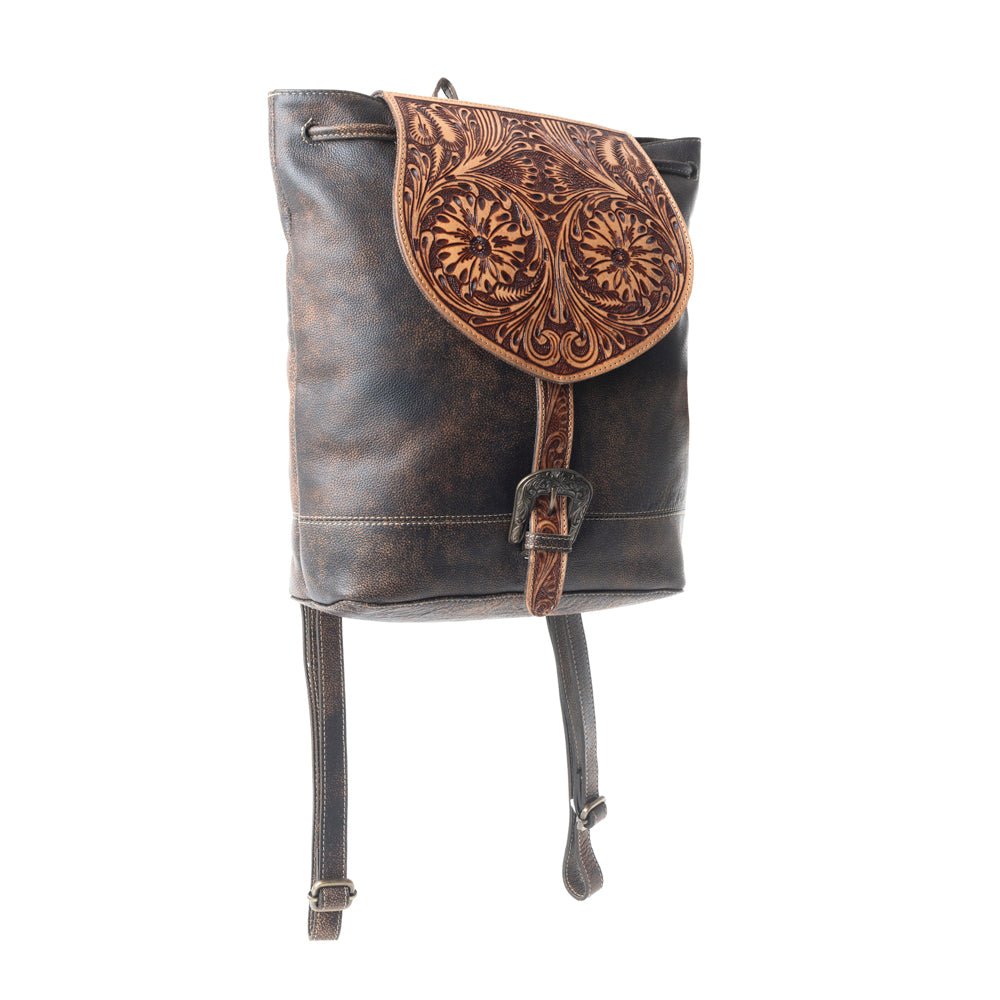 Rolling Plains Hand-tooled Bag