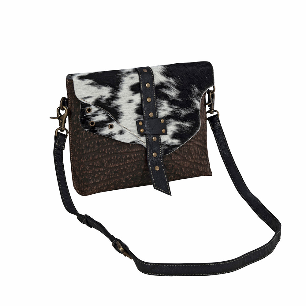 Cart Hill Mine Leather & Hairon Bag
