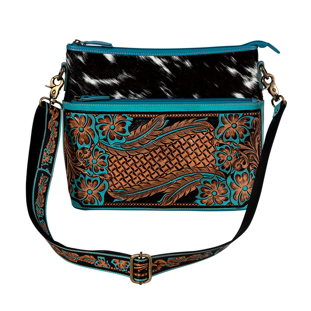 Tambrina Falls Leather & Hairon Bag