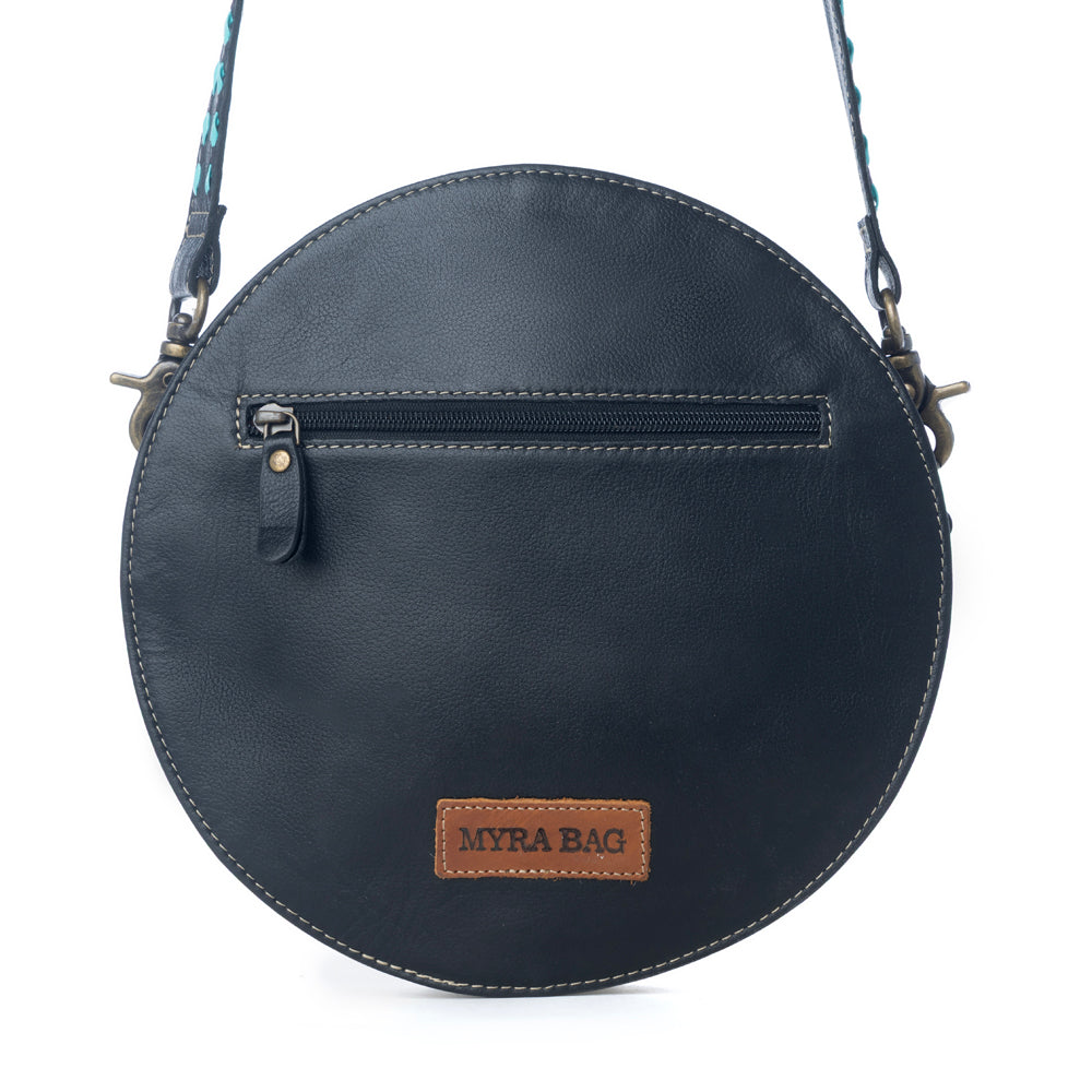 Sunflower Sunrise Round Bag
