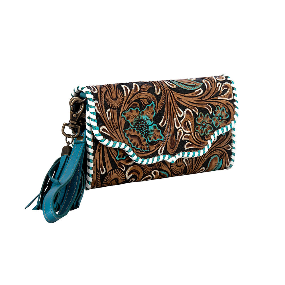 Dolly Trail Hand-Tooled Wallet