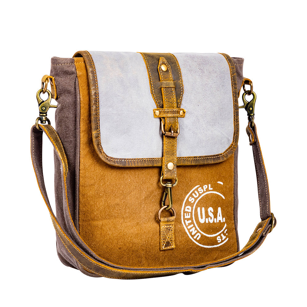 USA Vintange-Style Shoulder Bag