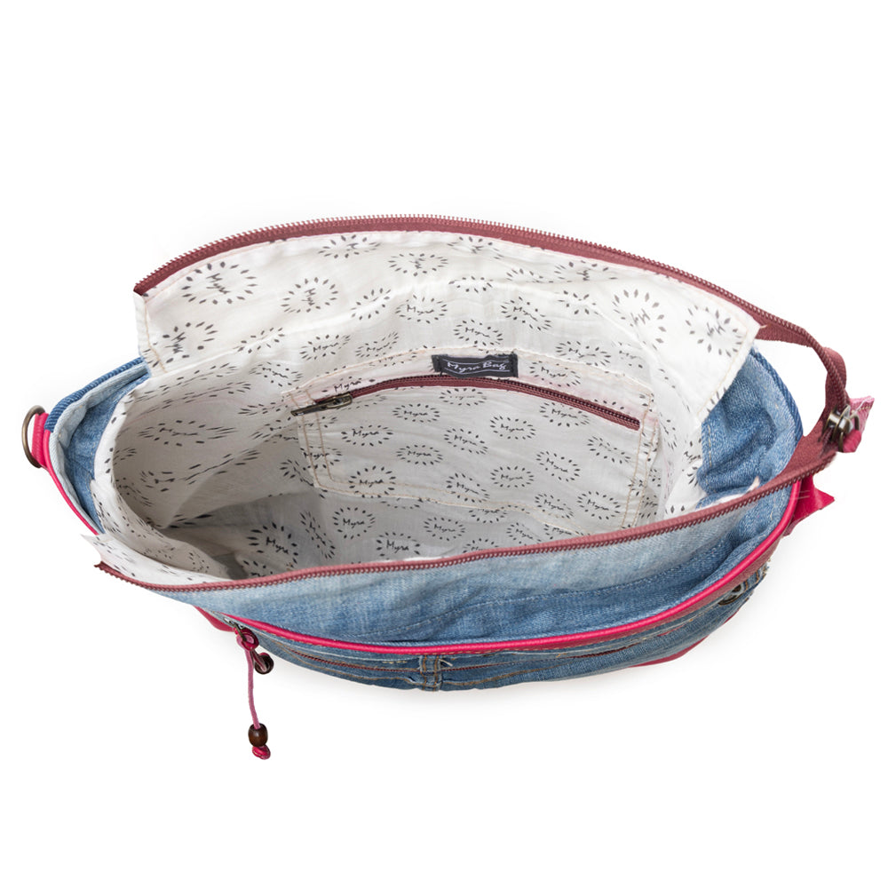 Charley's Denim Shoulder Bag