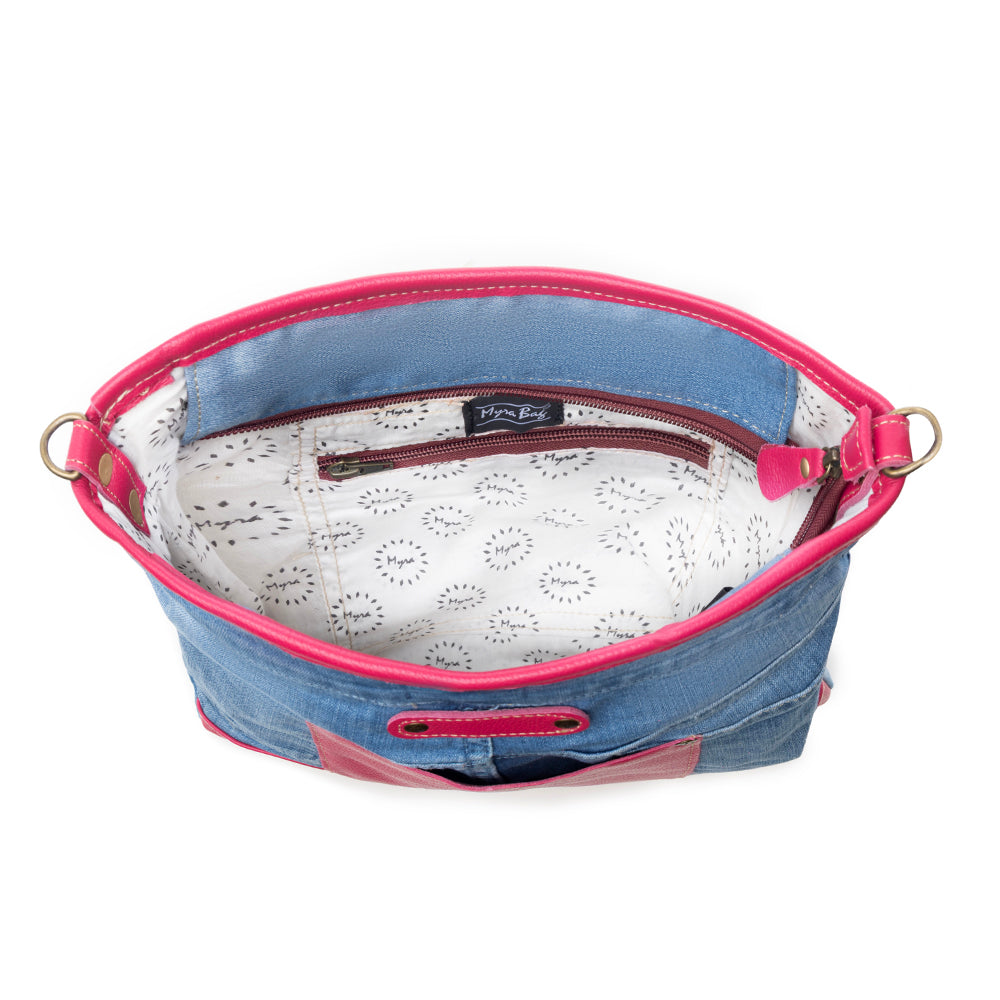 Charley Denim Shoulder Bag