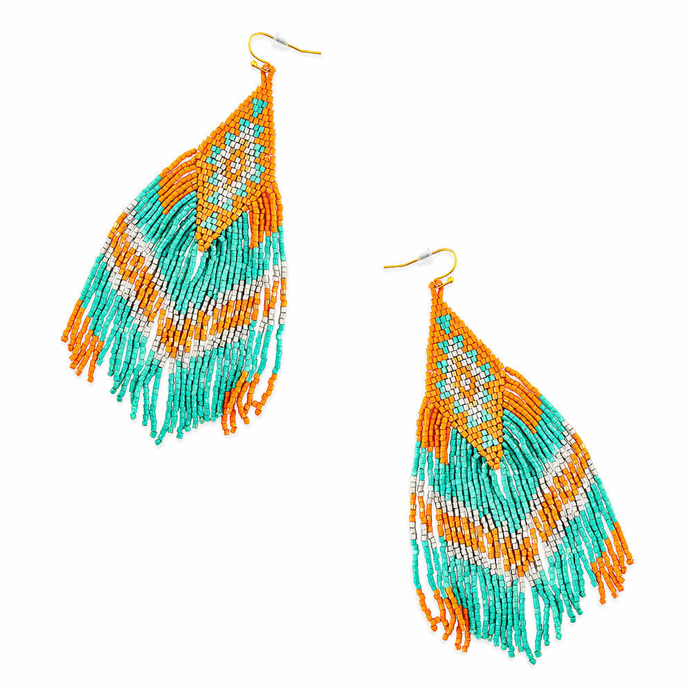 Sunset Mesa Beaded Earrings
