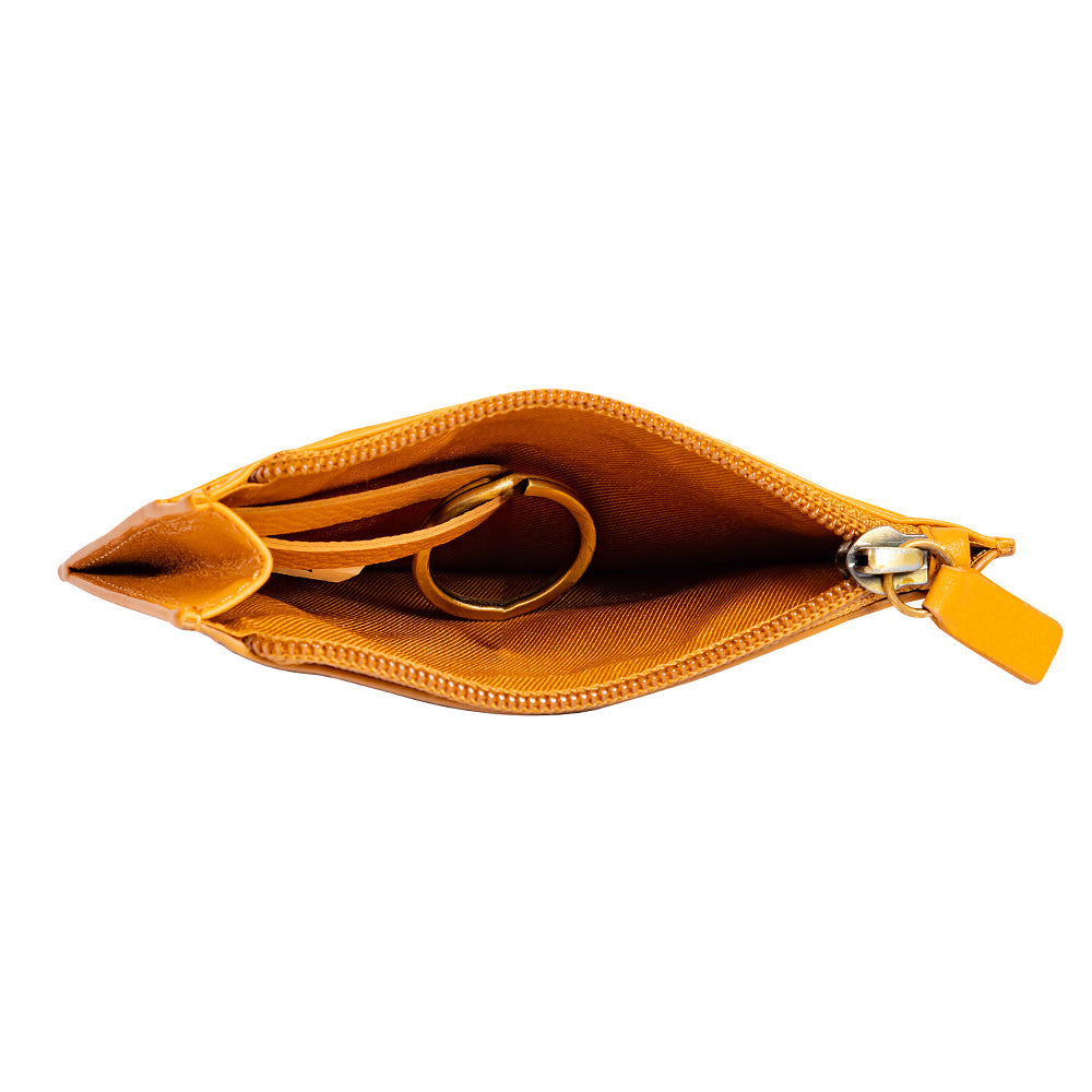 Spring Treasures Hand-tooled Credit Card Holder