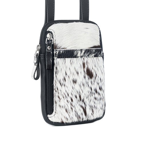 Carlisle Bluff Leather & Hairon Bag