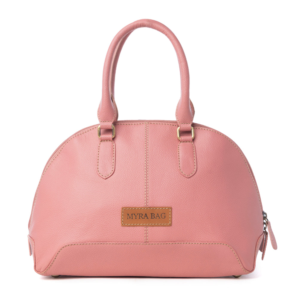 Emmylou Pass Hand-Tooled Bag in Salmon