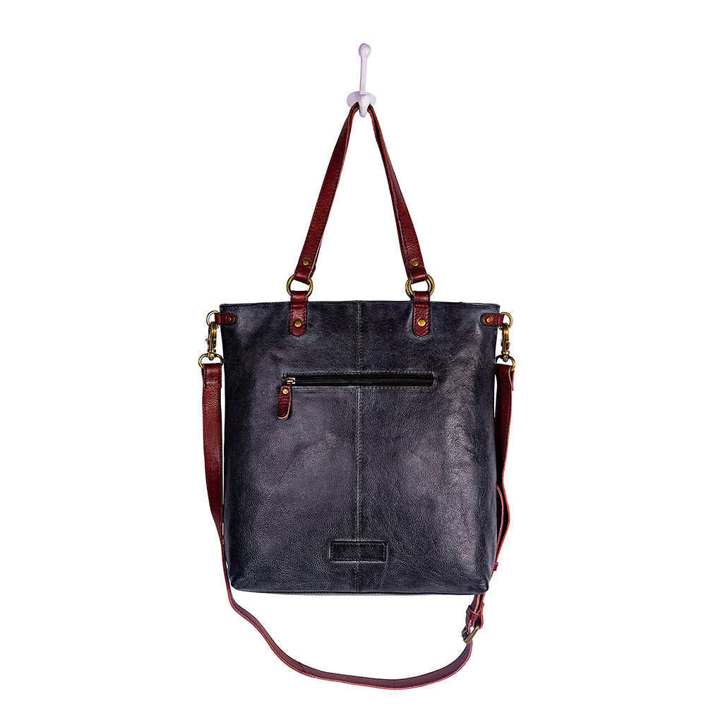 Clemson Trail Leather Bag