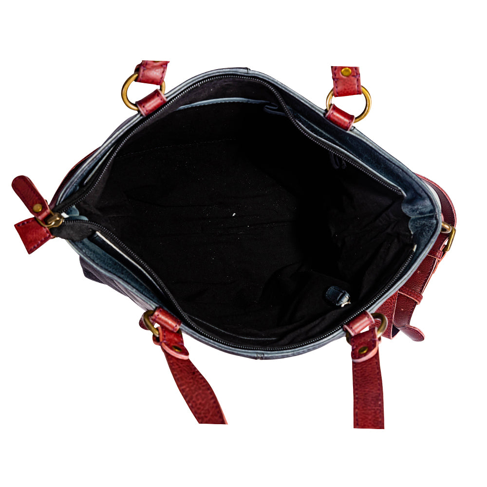 Clemson Trail Leather Bag