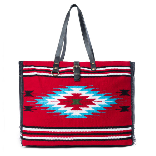Blazing Serape Weekender Bag