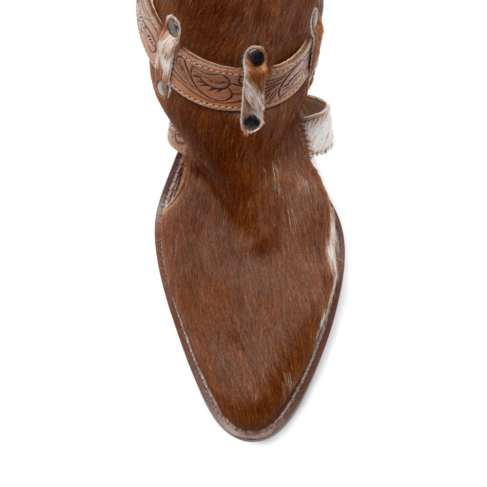 Cora Jo Boot In Light Caramel Hide