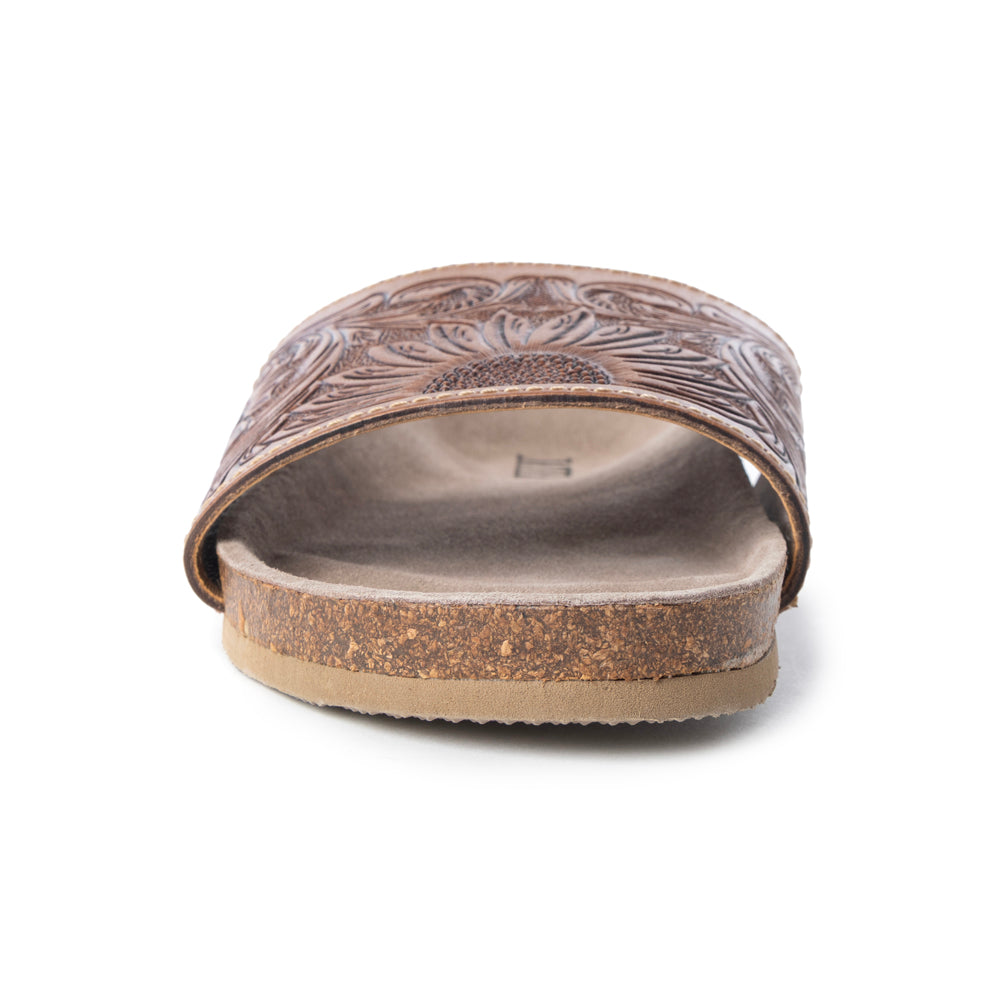 Dottie Hand-Tooled Sandals