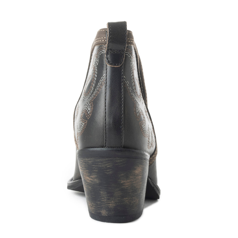 Emmie Faye Stitched Leather Boots