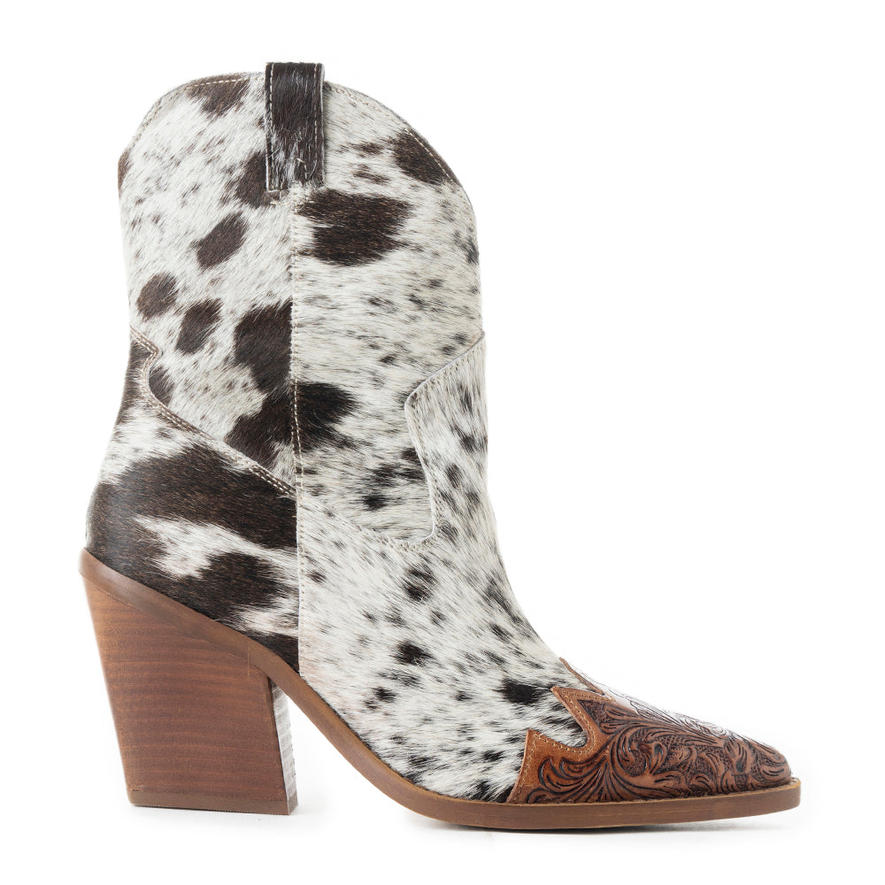 Flossie Hair-On Hide Boots