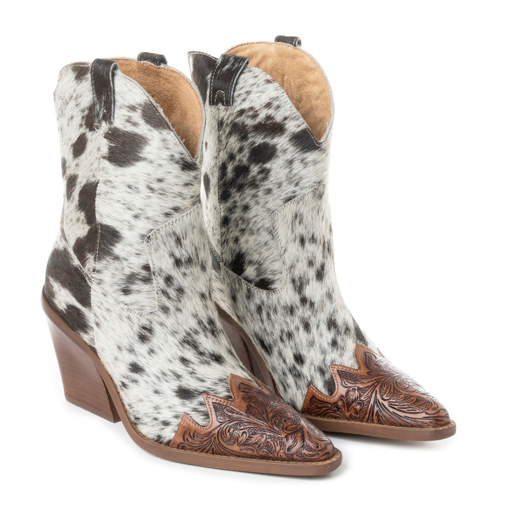Flossie Hair-On Hide Boots