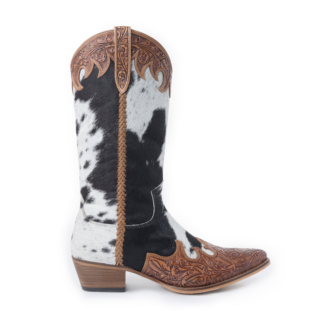 Adelaide Hair-On High Top Boots