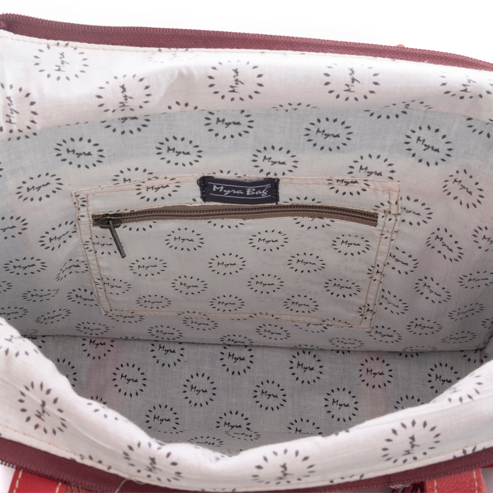 Wagon Trails Concealed-Carry Bag in Scarlet