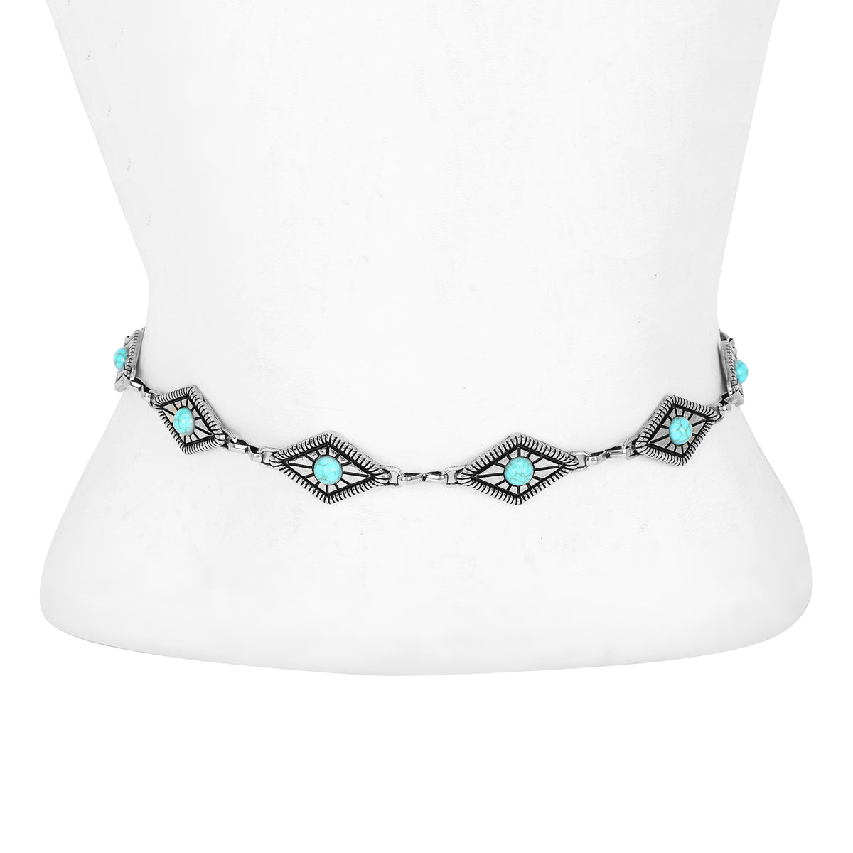Desert damsel Concho Chain Belt for Women