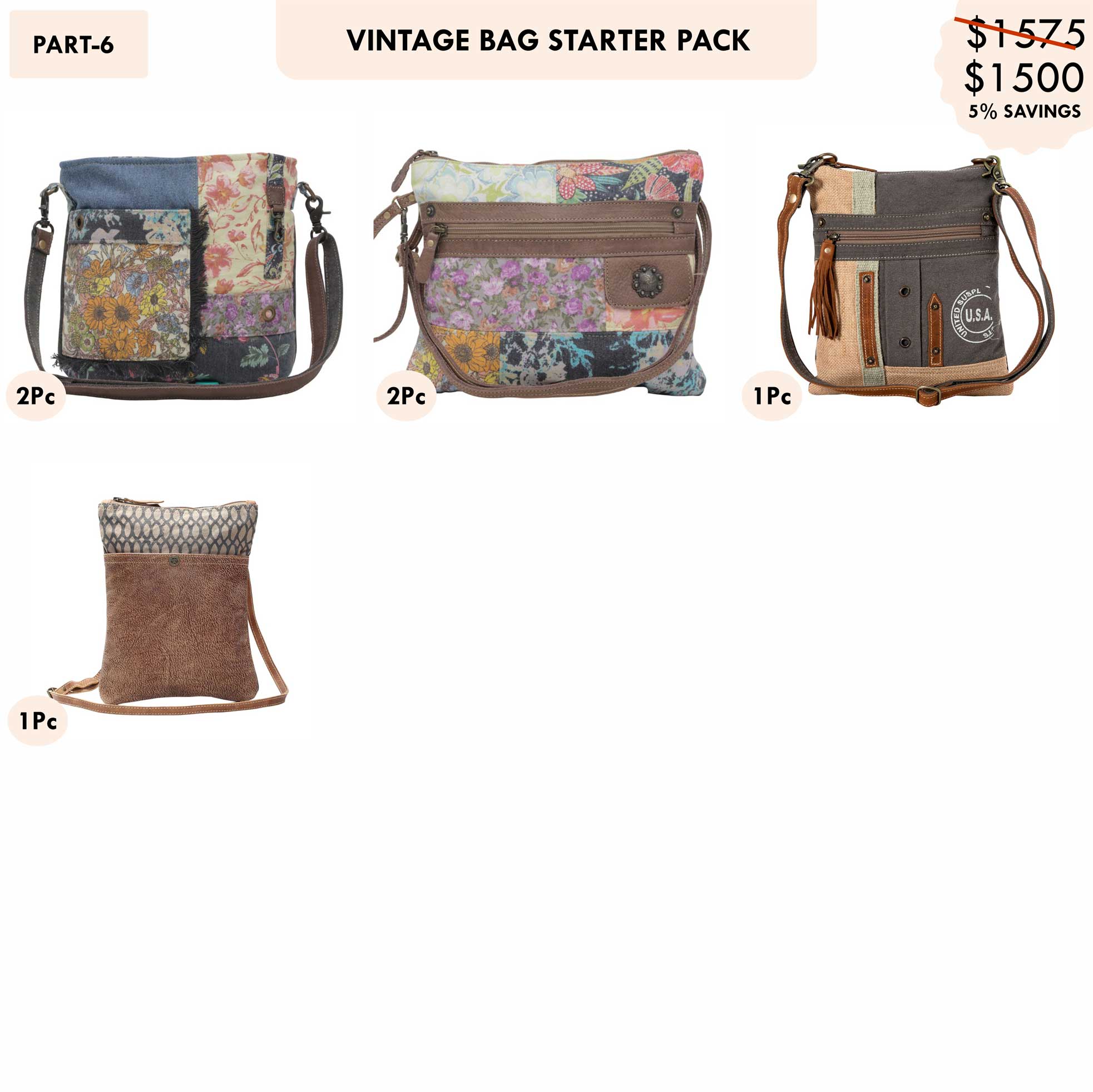 Starter Pack $1500 - Vintage Bags