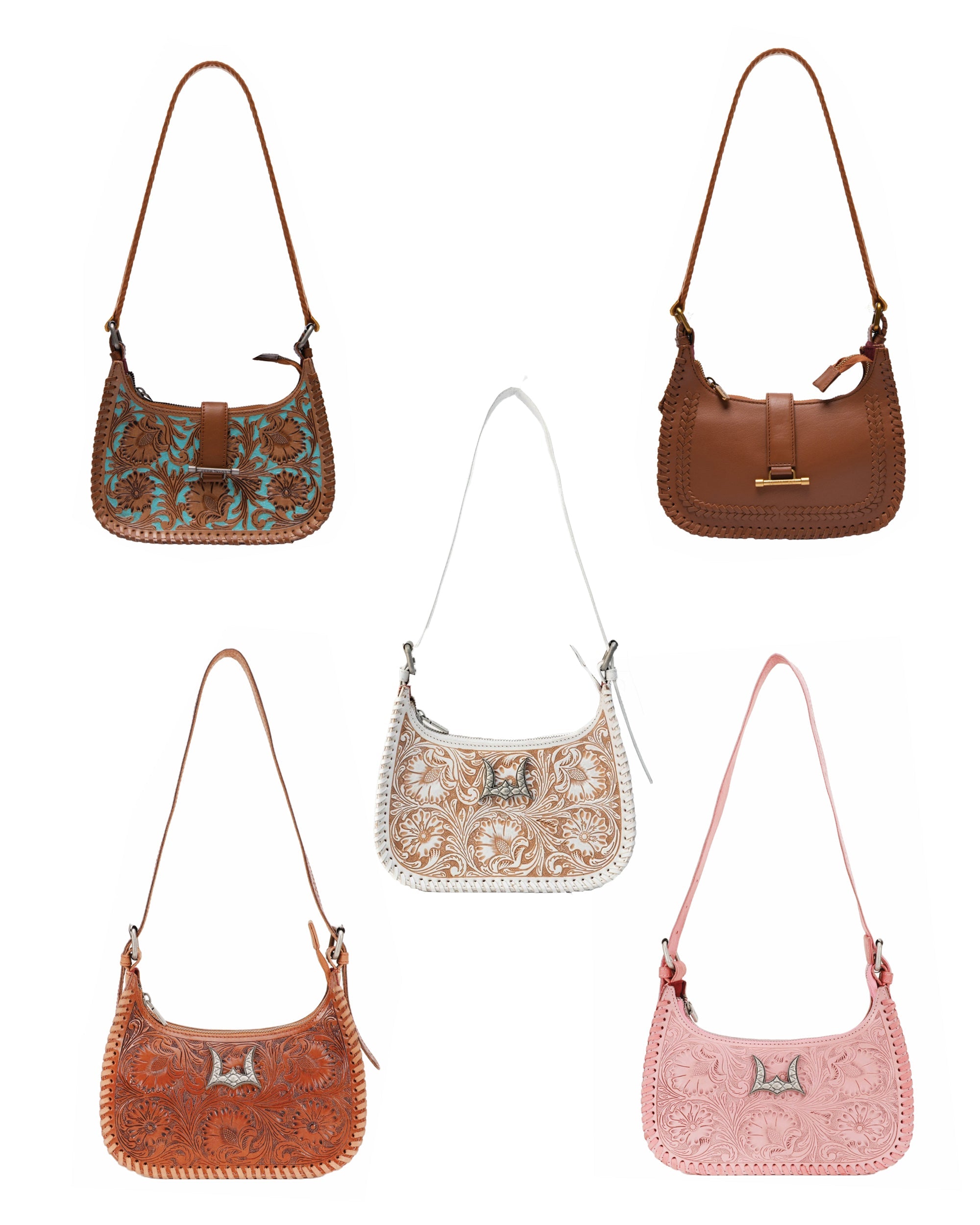 Loyal West Dannia Medium Purse - Saddle Brown