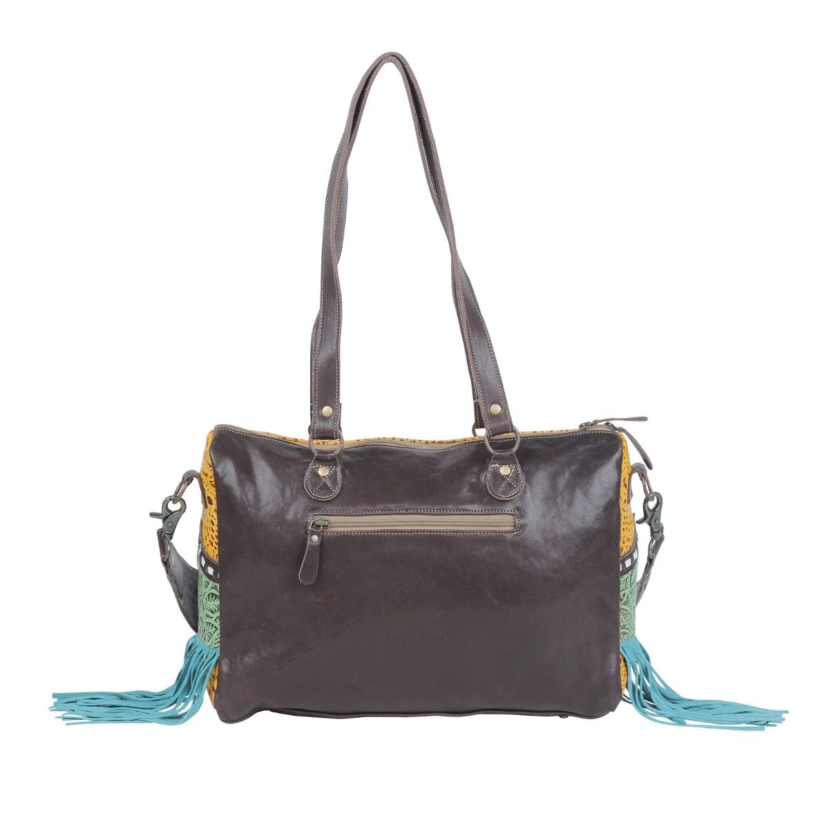 Taurean Leather & Hairon Bag